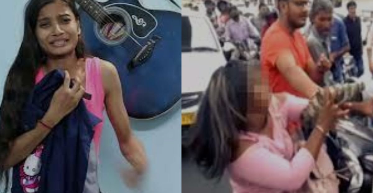 شوہر نے بیوی کے کپڑے پھاڑ کر راستے پر گھمایا