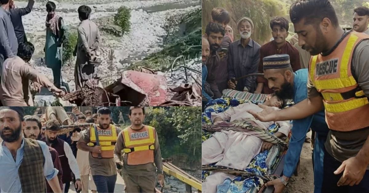 مانسہرہ جبوڑی جیپ حادثہ – دو خواتین جاں بحق، پانچ افراد زخمی