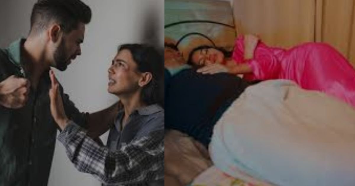 بستر پر عاشق کی بانہوں میں تھی بیوی، پہنچ گیا شوہر، کہا: روبی یہ کیا ہے؟ ...